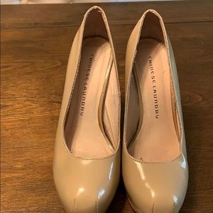 Chinese Laundry beige heels